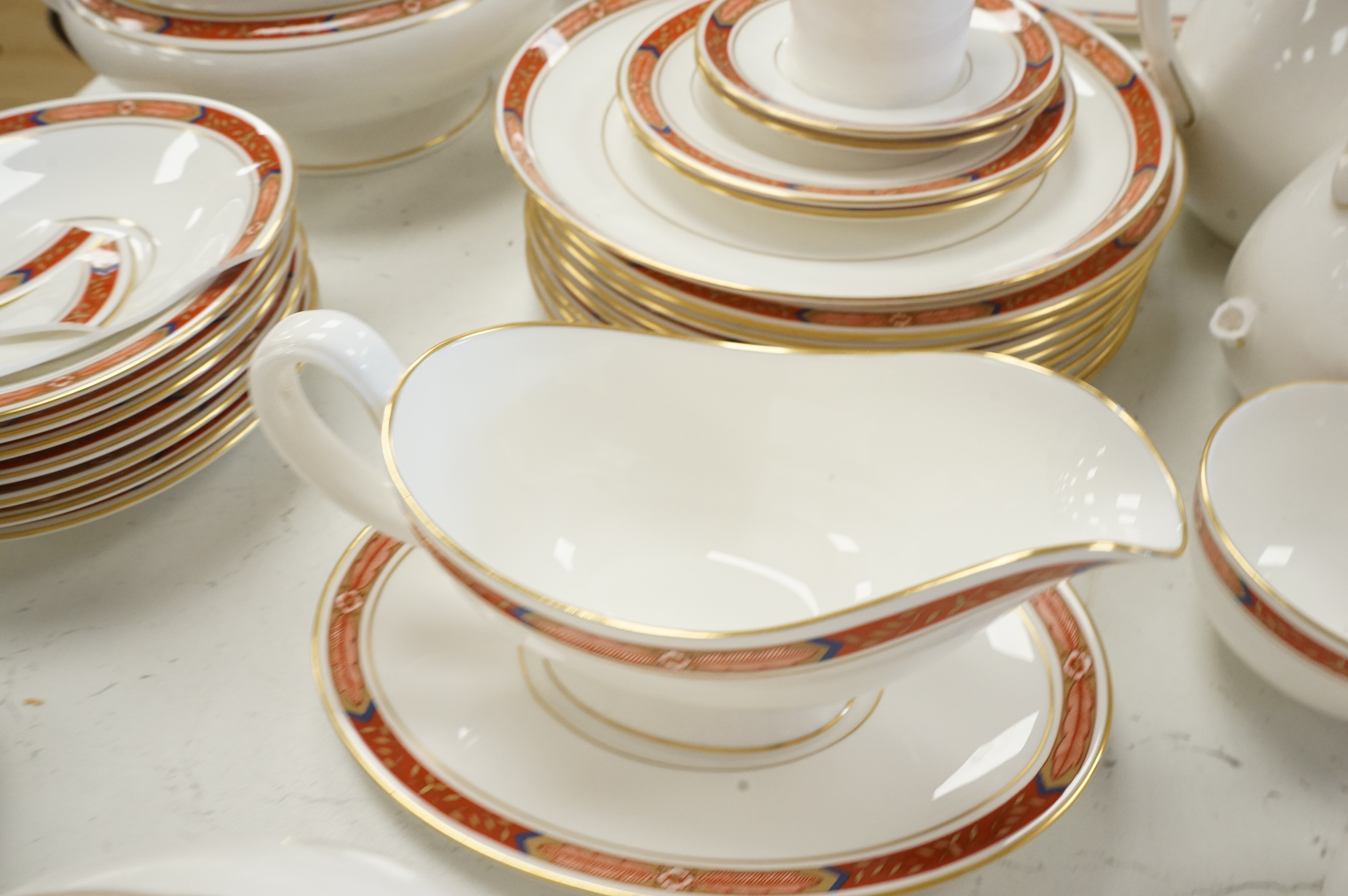 A Royal Worcester Beaufort dinner service
